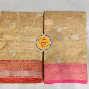 Tissue Chanderi Party Wear Saree