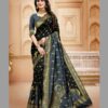 Black Silk Weaving Saree