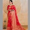 Red Silk Saree